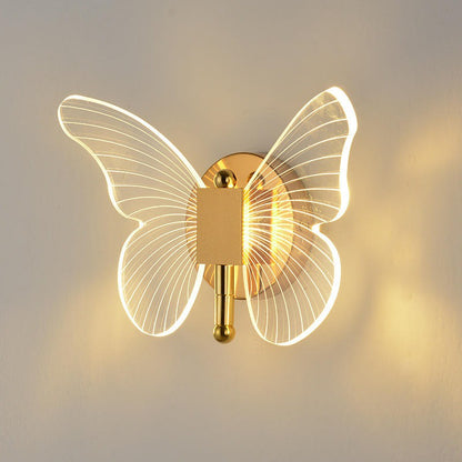 Luz de Pared con Forma de Mariposa