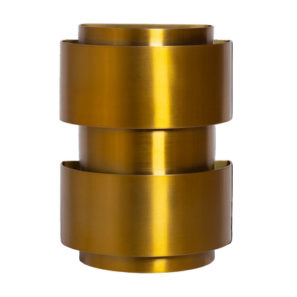 Aplique de Pared con Bandas Metálicas Curvadas